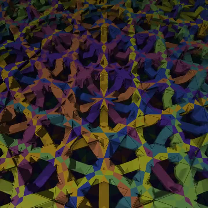 Penrose Ropes 3D: GLSL shader artwork